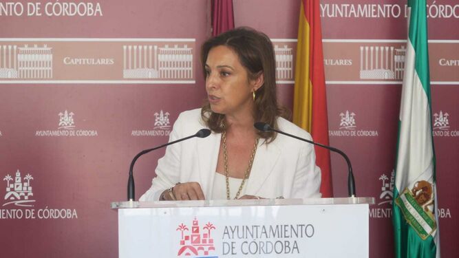 La aún edil del PSOE en el Ayuntamiento de Córdoba Isabel Ambrosio.